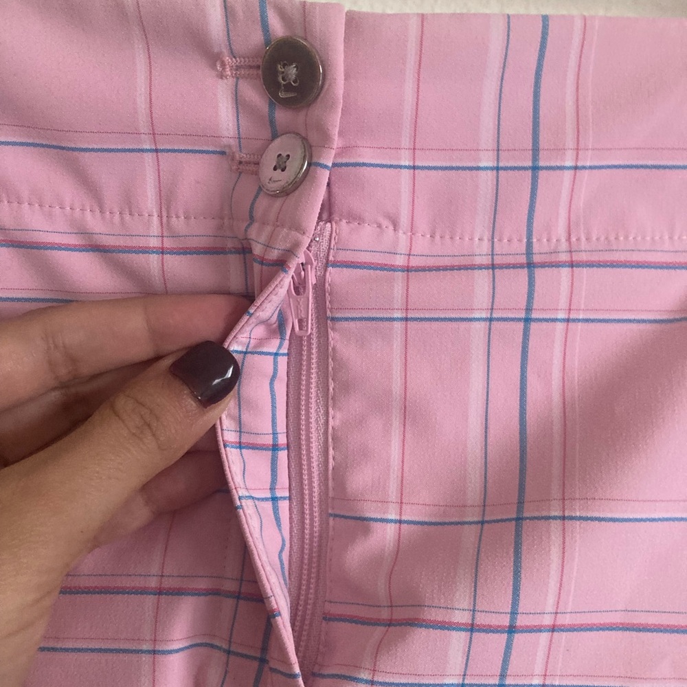 Plaid Mini Skirt with pockets - Picture 8 of 9